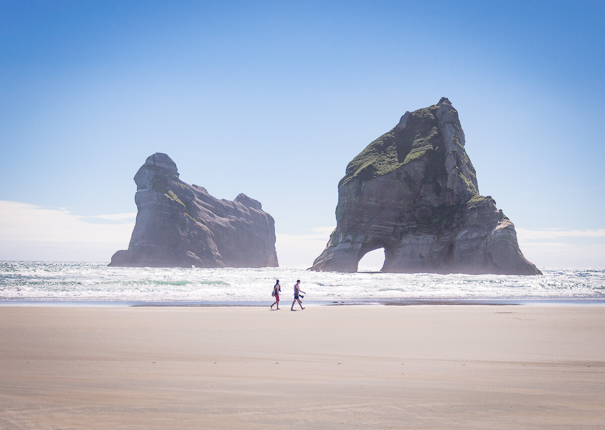 Wharariki Beach, Nowa Zelandia. Zdjęcie otwierające rozdział „Jedno z najlepszych zdjęć?”